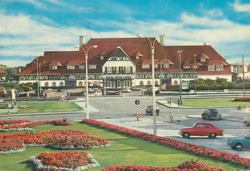 Postcard Belgium Knokke Albert place