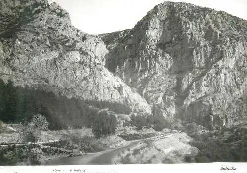 Postcard Greece Delphi mountain scene