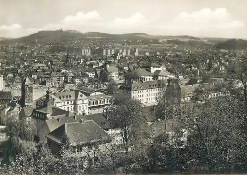 Postcard Germany Saarbrucken Teilansicht