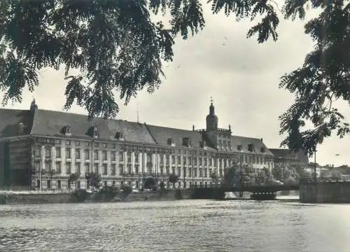 Postcard Poland Wroclaw university
