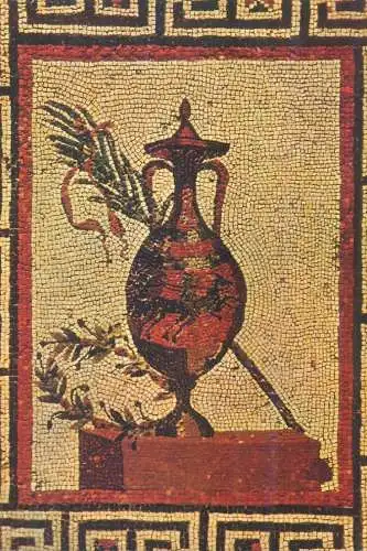 Postcard Greece Delos mosaique Amphora