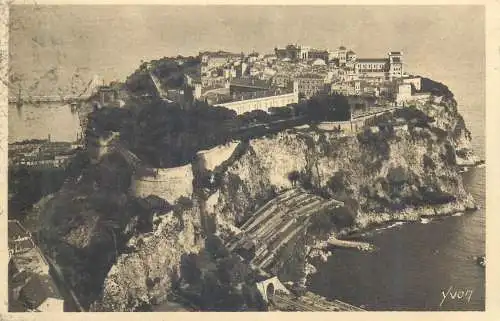 Postcard Cote d'Azur Monaco Monte Carlo