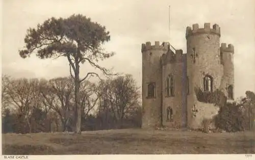 Postcard Uk england Bristol Blaise castle