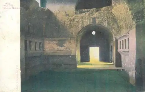 Postcard Italy Pompei interno Bagni
