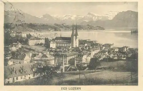 Postcard Switzerland Luzern
