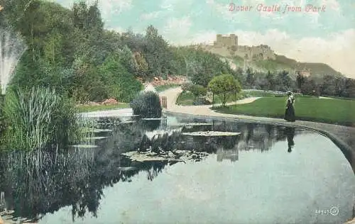 Postcard Uk England Dover castle
