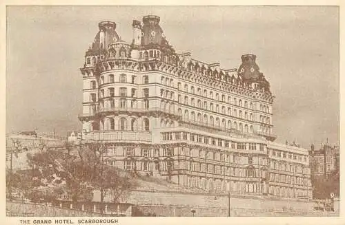 Postcard Uk England Scarborough the Grand Hotel