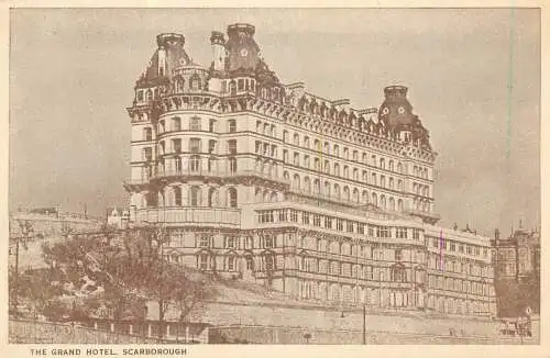 Postcard Uk England Scarborough the Grand Hotel