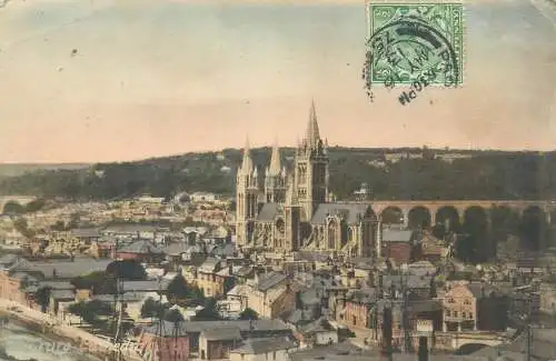 Postcard Uk England Truro cathedral