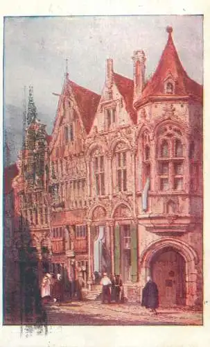 Postcard Belgium Asiles des soldats invalides Belges