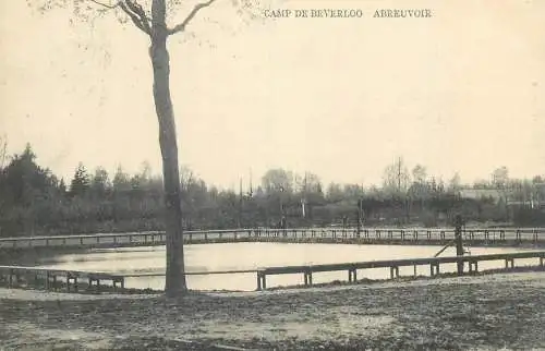 Postcard Belgium Camp de Beverloo Abreuvoir