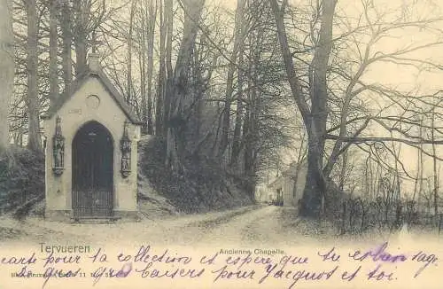 Postcard Belgium Tervueren ancienne chapelle