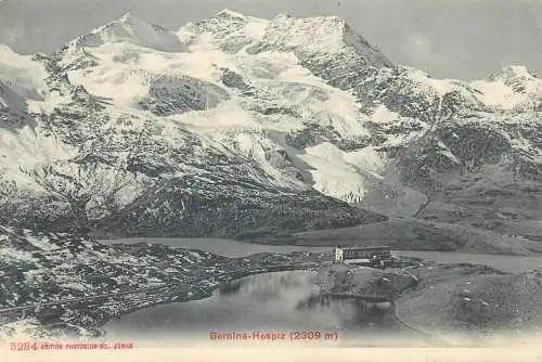 Postcard Switzerland Bernina Hospiz