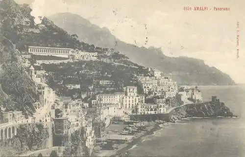 Postcard Italy Amalfi