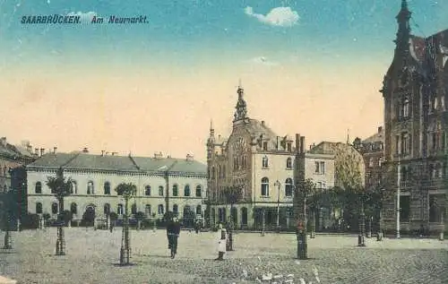 Postcard Germany Saarbrücken