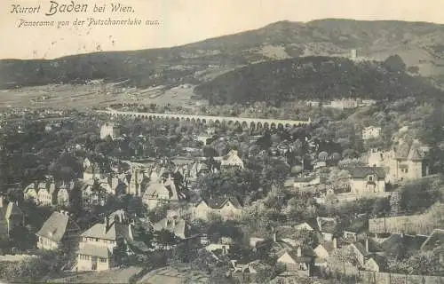 Austria Kurort Baden bei Wien panorama