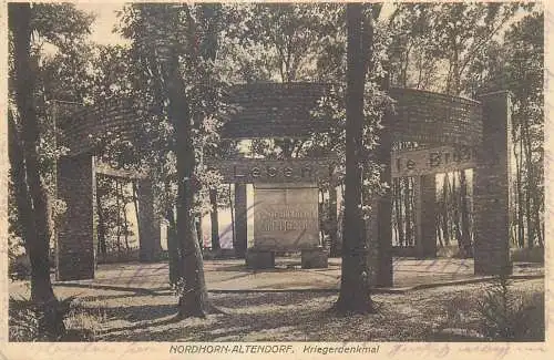 Germany Nordhorn Altendorf Kriegerdenkmal