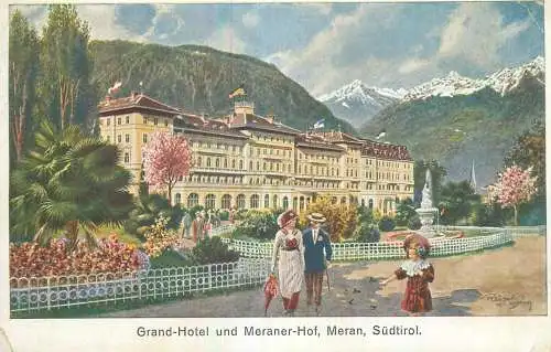 Italy Merano Grand Hotel und Meraner-Hof