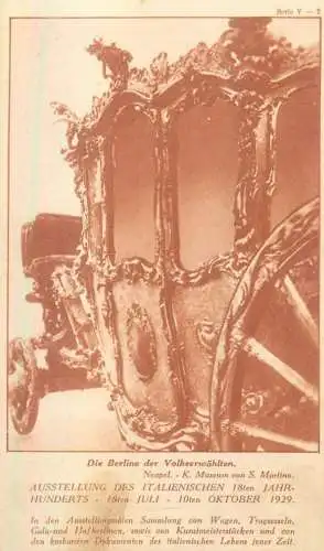 Germany Stagecoach Carriage Die Berline der Volkserwahlten