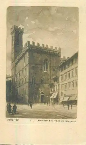Italy Firenze Palazzo del Podesta (Bargello)