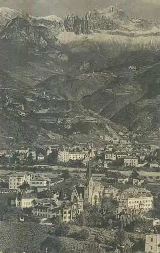 Italy Bolzano (Alto-Adige) panoramic view