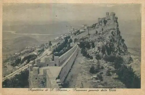Republica di San Marino panorama della Citta