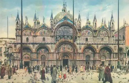 Italy Venezia Basilica di S Marco