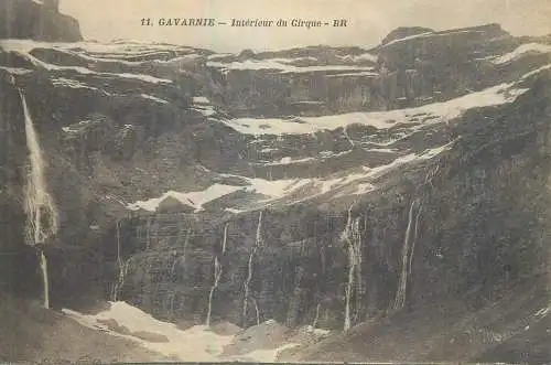 France Gavarnie interieur du Cirque
