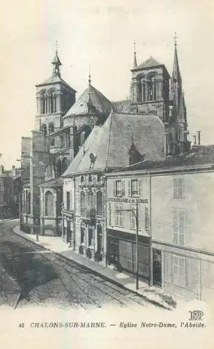 France Chalons-sur-Marne Eglise Notre Dame L'Abside
