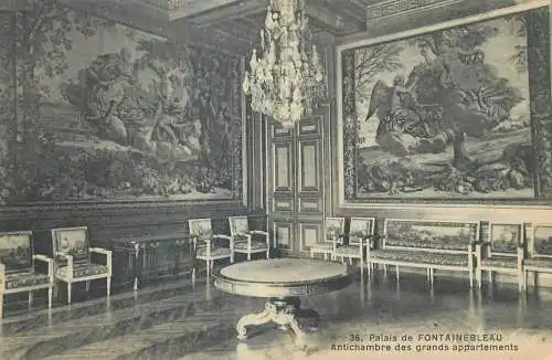 France Palais de Fontainebleau antichambre des grands appartements