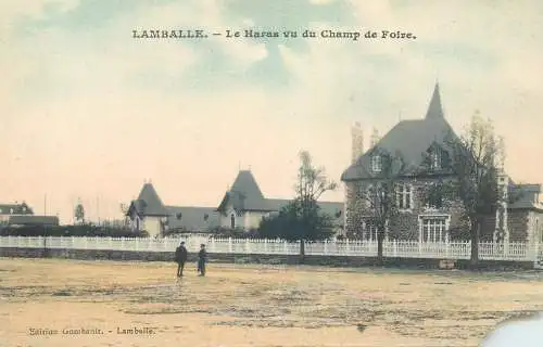 Postcard France Lamballe le Haras vu du Champ de Foire