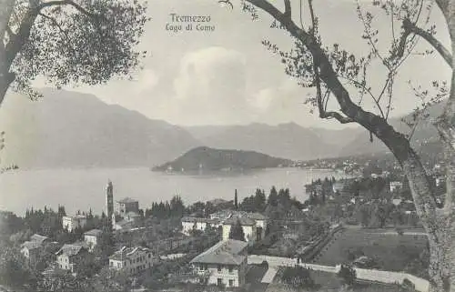 Postcard Italy Tremezzo Lago di Como