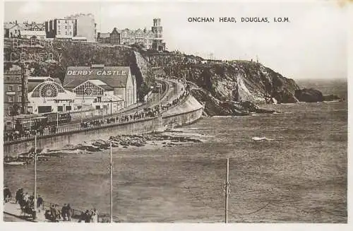 Postcard United Kingdom > England > Douglas Onchan head