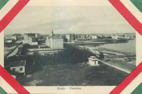 Italy Gorizia province Grado panorama