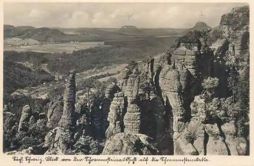 Postcard Switzerland Sachs 1937