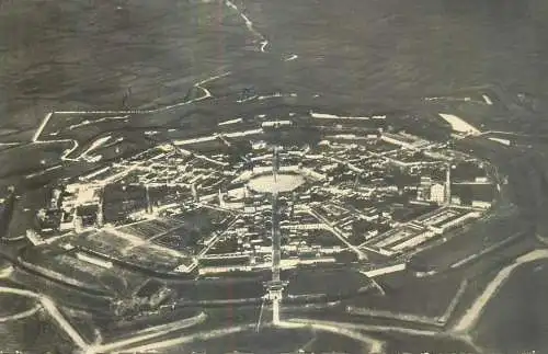 Italy Palmanova dall'aeroplano