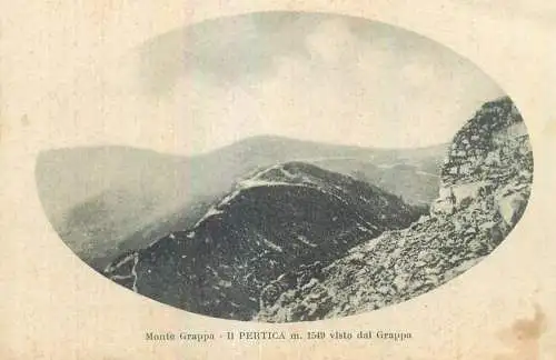 Italy Treviso province Monte Grappa Il Pertica visto dal Grappa
