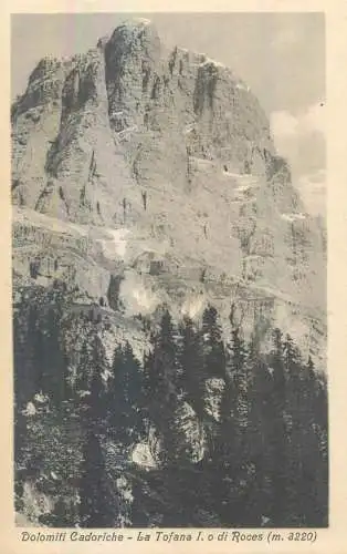 Italy Belluno province Dolomiti Cadoriche La Tofana Lo di Roces