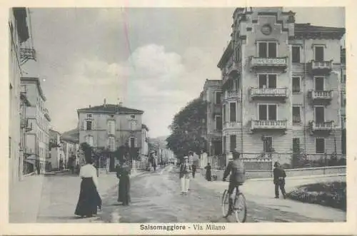 Italy Parma province Salsomaggiore Via Milano