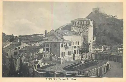 Italy Treviso province Asolo Teatro E. Duse
