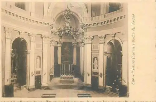 Italy Padova province  Este Il Duomo Interno e quadro del Tiepolo