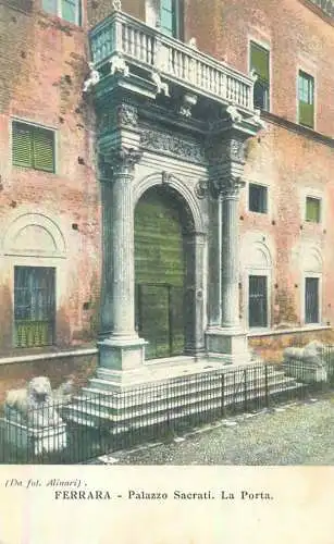 Italy Ferrara Palazzo Sacrati - La Porta