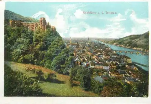Germany Heidelberg Terrasse