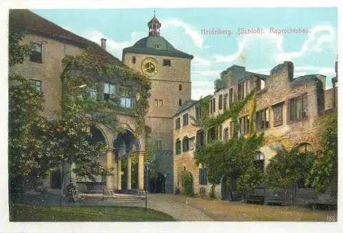 Germany Heidelberg schloss Ruprechtsbau