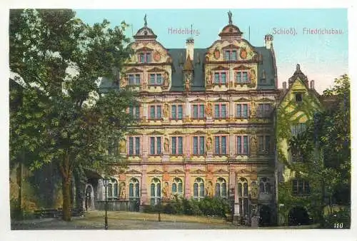 Germany Heidelberg schloss Friedrichsbau