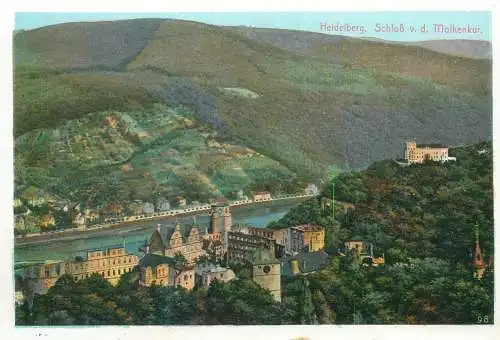 Germany Heidelberg Schloss v d Molkenkur