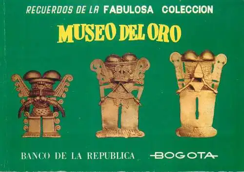 Colombia Bogota Gold Museum Fine Art Postcard Estilo Darien
