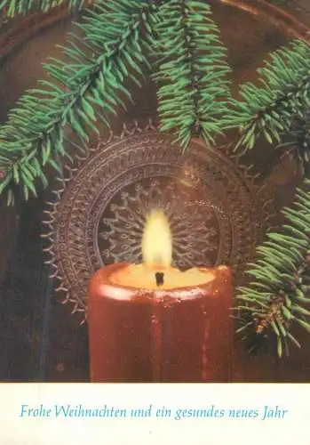 Postcard Germany Frohe Weihnachten und ein gesundes neues Jahr
