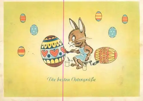 Postcard Germany die besten Ostergrube