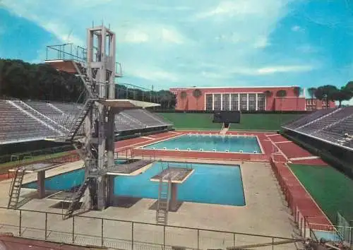 Postcard Italy > Lazio > Roma (Rome) olympic swimming pool